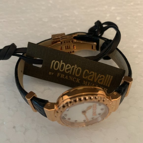 Roberto Cavalli by Franck Muller Diamond Scala Swiss Made watch - Picture 6 of 16